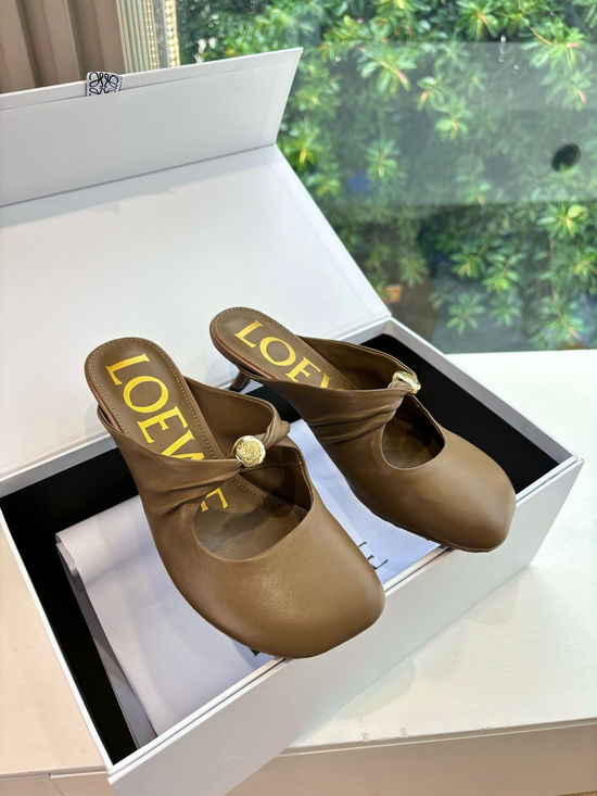 Loewe Comfortable Bow Loafers Casual Daily Wear Footwear