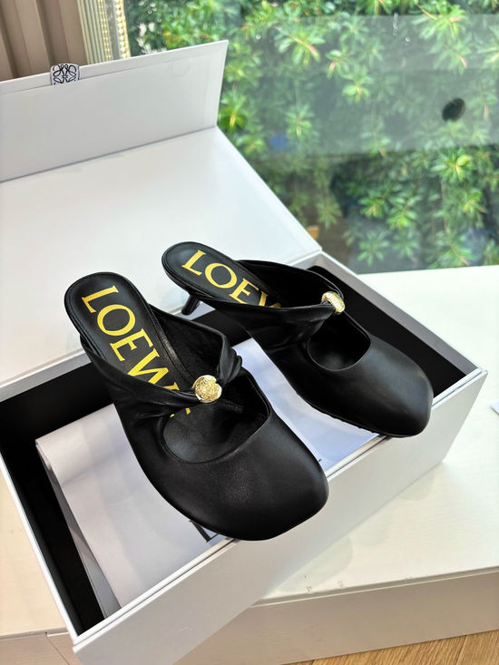 Loewe Comfortable Bow Loafers Casual Daily Wear Footwear