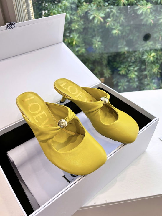 Loewe Comfortable Bow Loafers Casual Daily Wear Footwear