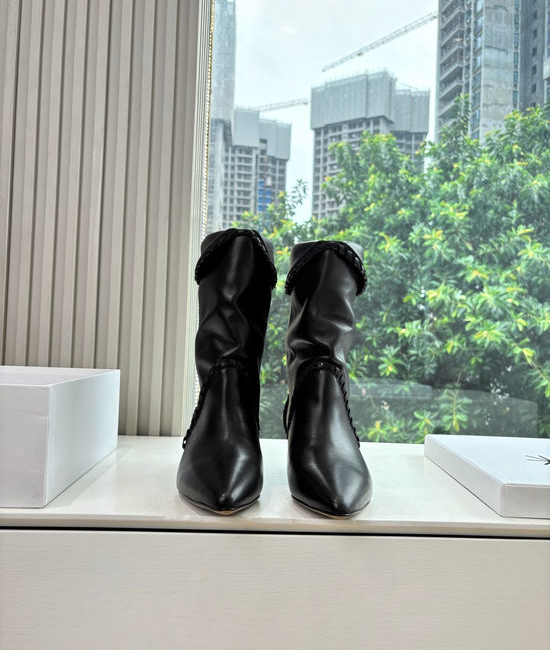 Isabel Marant Vintage Western Cowboy Genuine Leather Boots