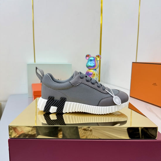 Hermes Classic Couple s High-Tech Canvas Sneakers