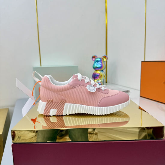 Hermes Classic Couple s High-Tech Canvas Sneakers