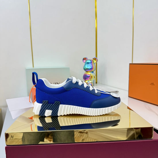 Hermes Classic Couple s High-Tech Canvas Sneakers