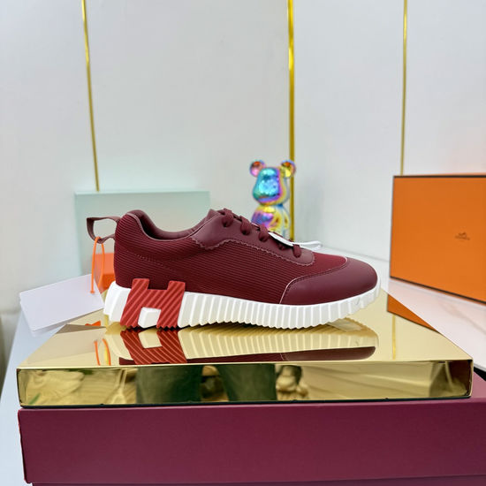 Hermes Classic Couple s High-Tech Canvas Sneakers