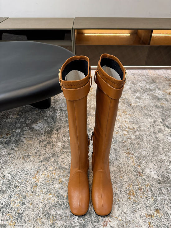 Miu Miu Stretchy Ankle Boots with Mid Height Heel