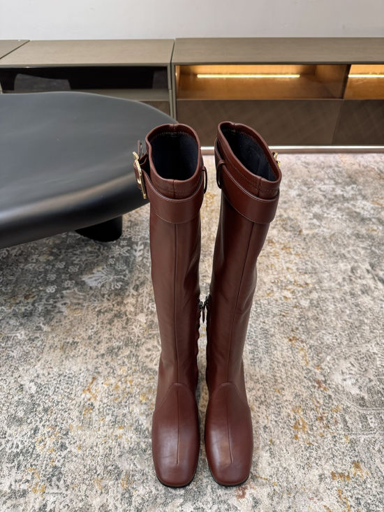 Miu Miu Stretchy Ankle Boots with Mid Height Heel