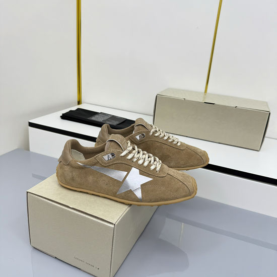 Golden Goose Vintage Style Distressed Comfortable Elevated Casual Shoes