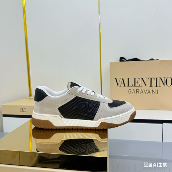Valentino Premium Casual Retro Training Sneakers with High Quality Material