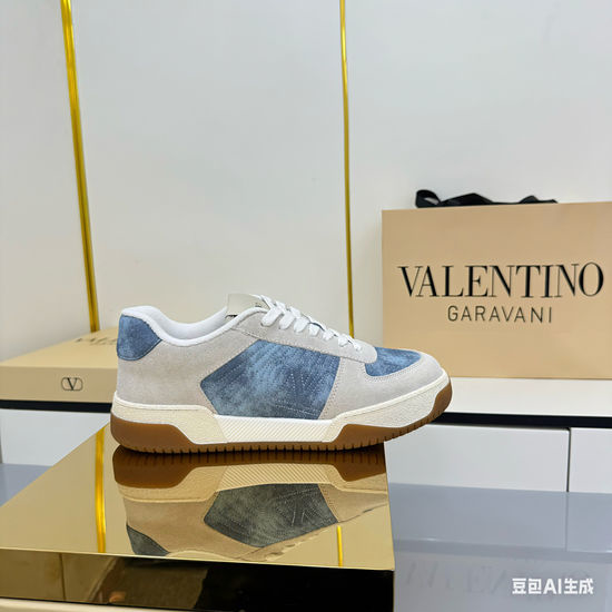 Valentino Premium Casual Retro Training Sneakers with High Quality Material