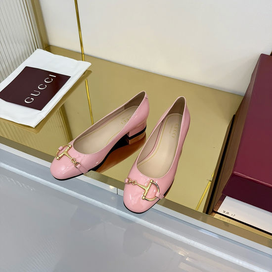 Gucci Snaffle Bit Decorated Pointed Toe Low Heel Pumps