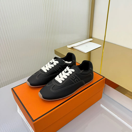 Hermes Vintage Retro Casual Trainers Soft Premium Quality Sole