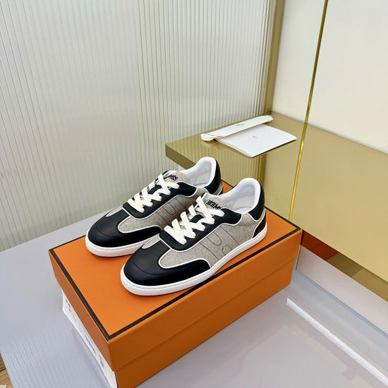 Hermes Vintage Retro Casual Trainers Soft Premium Quality Sole