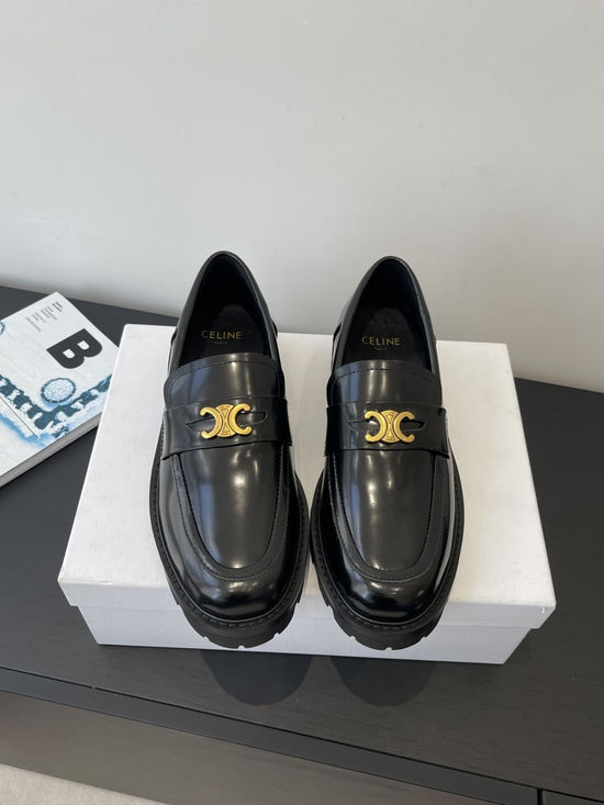 Celine Classic Loafers with Tassel Details for Versatile Style