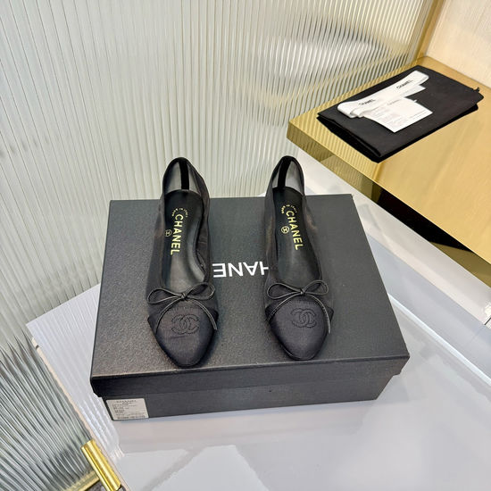 Chanel Classic Two-Tone Slingback Ballet Flats Premium Quality