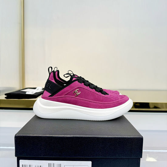 Chanel Soft Sheepskin Two-tone Casual Daily Sneakers