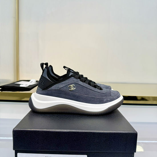 Chanel Soft Sheepskin Two-tone Casual Daily Sneakers