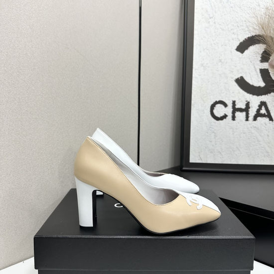 Chanel Premium Leather Footwear with Durable Real Sole