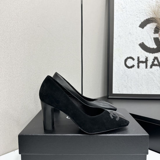 Chanel Premium Leather Footwear with Durable Real Sole