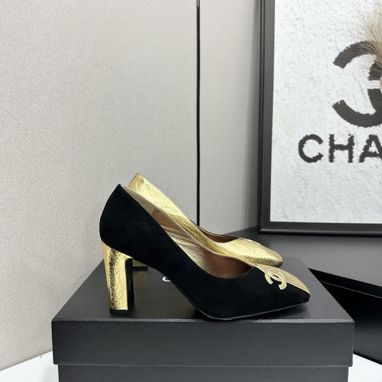 Chanel Premium Leather Footwear with Durable Real Sole