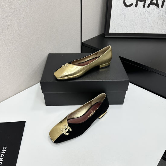 Chanel Premium Leather Footwear with Durable Real Sole