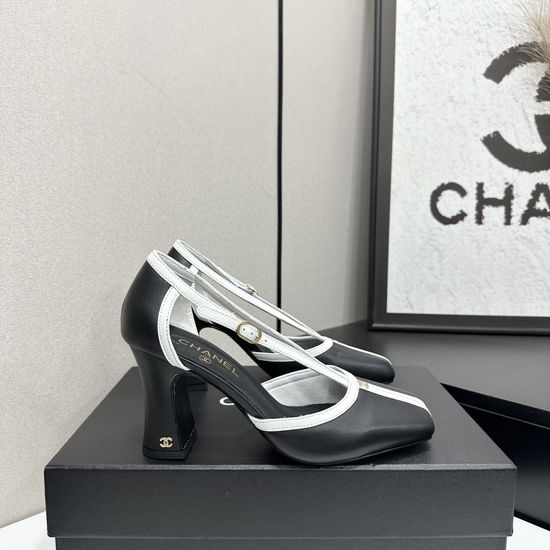 Chanel Premium Leather Lined Casual Versatile Sandals