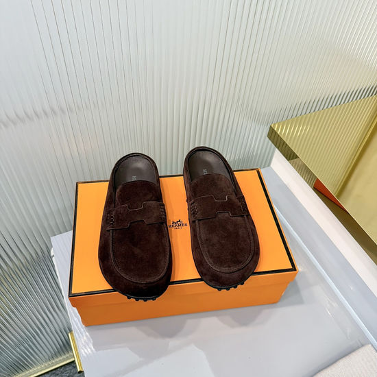 Hermes Exclusive Handcrafted Leather Footwear