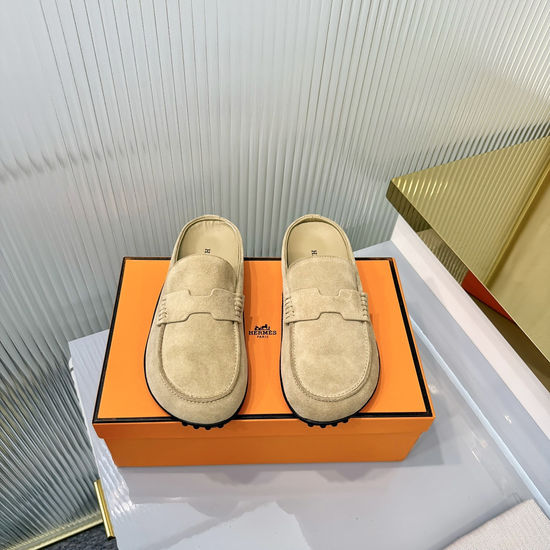 Hermes Exclusive Handcrafted Leather Footwear
