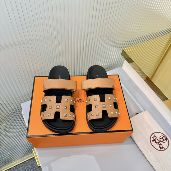 Hermes Classic Thong Sandals with Non-slip Sole