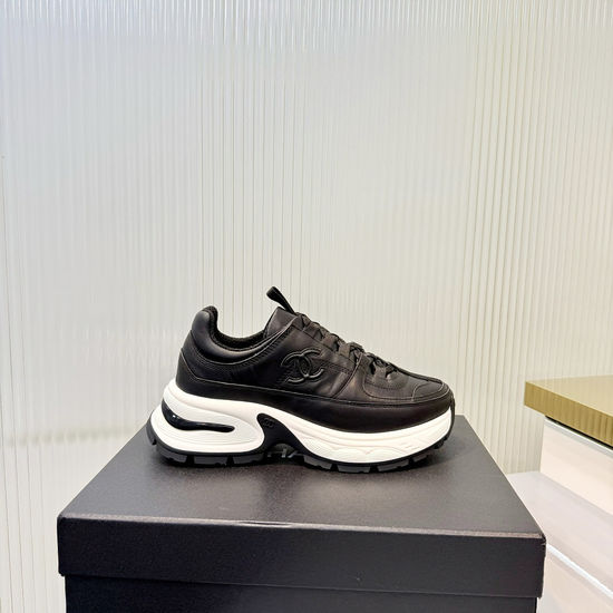 Chanel Classic Panda Color Block Casual Sneakers