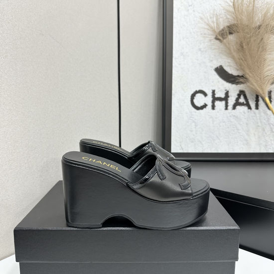 Chanel Sheepskin Upper Rubber Sole Daily Wear Sandals