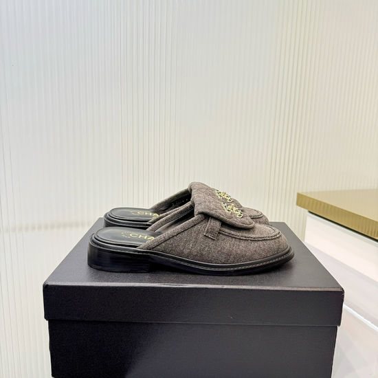 Chanel Turn-lock Decor Mules Soft Sheepskin Upper Premium Outsole