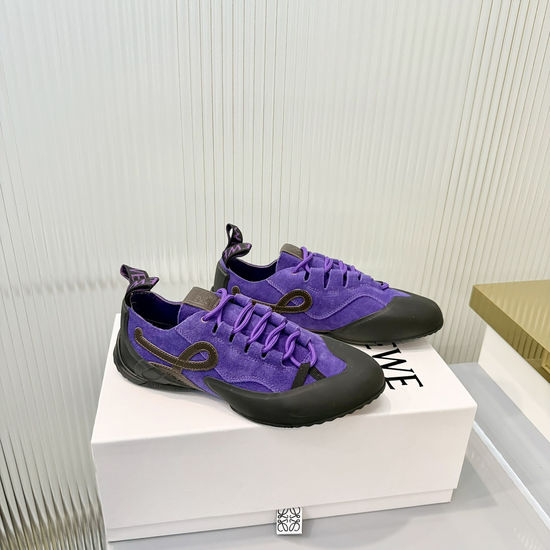 Loewe Breathable Mesh Running Shoes with Non-slip Sole