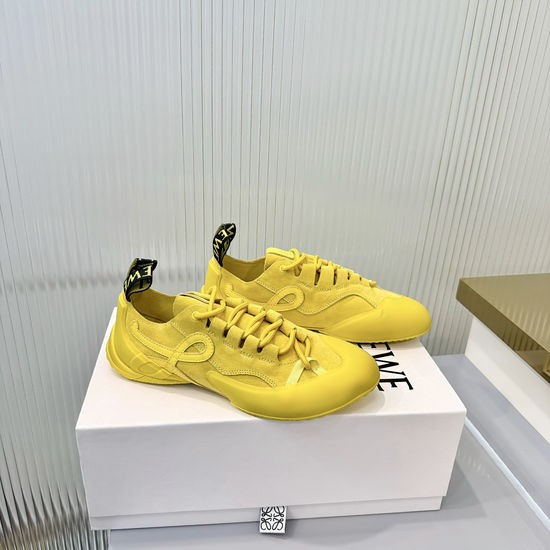 Loewe Breathable Mesh Running Shoes with Non-slip Sole