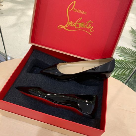 Gucci Black Patent Leather Flat Casual Shoes with Top Quality