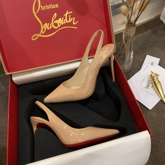 Manolo Blahnik Slingback Heels Imported Patent Leather Premium Outsole