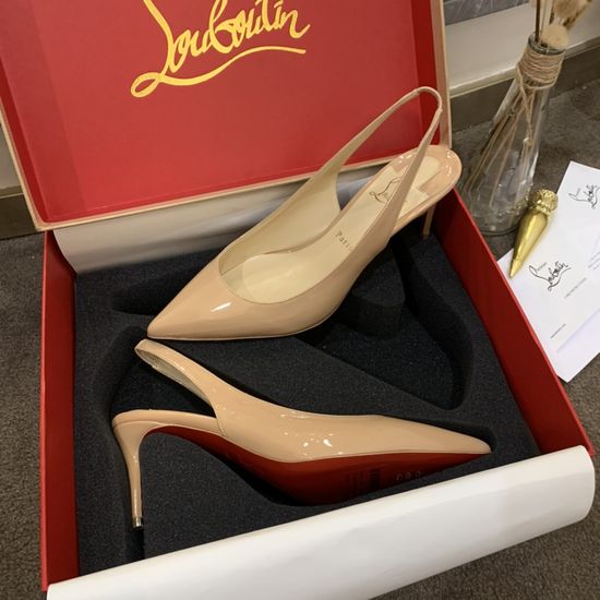 Manolo Blahnik Slingback Heels Imported Patent Leather Premium Outsole