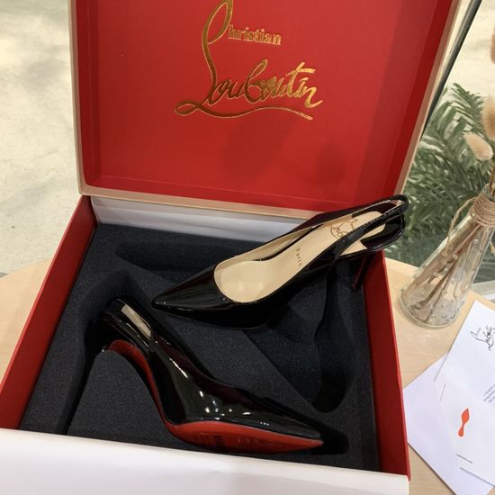 Manolo Blahnik Slingback Heels Imported Patent Leather Premium Outsole