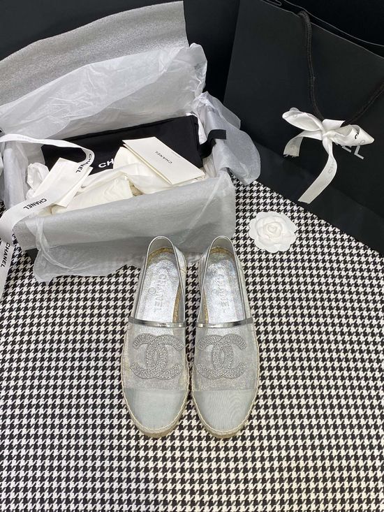 Chanel Breathable Mesh Comfortable Lined Non-slip Casual Espadrilles