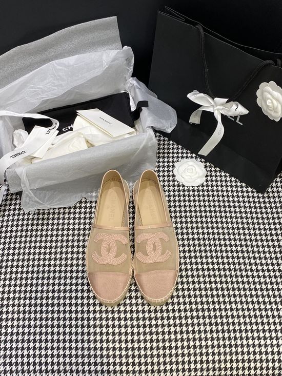 Chanel Breathable Mesh Comfortable Lined Non-slip Casual Espadrilles