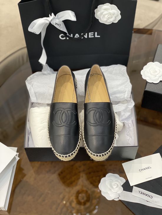 Chanel Classic Espadrilles Soft Sheepskin Lining Premium Quality
