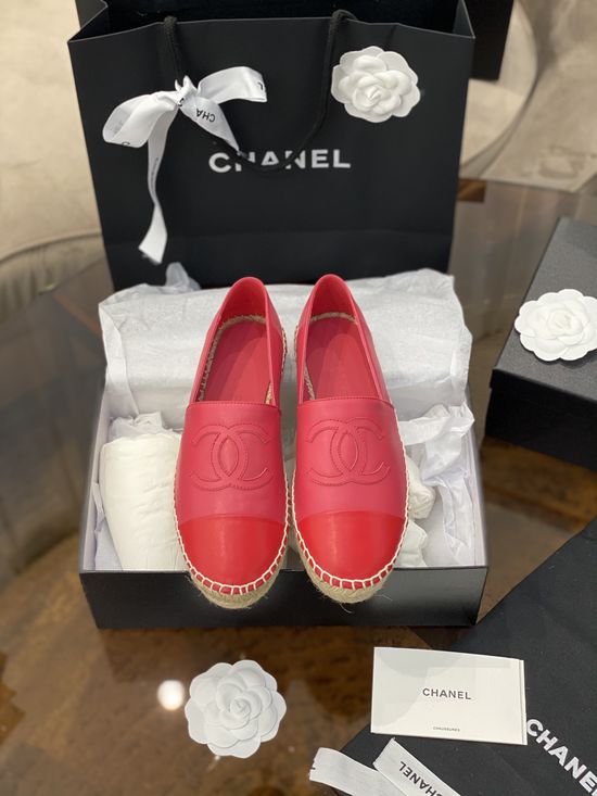 Chanel Classic Espadrilles Soft Sheepskin Lining Premium Quality
