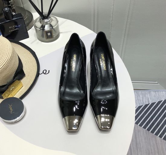 Yves Saint Laurent Stylish Steel-Toe High Heel Shoes with Elegance
