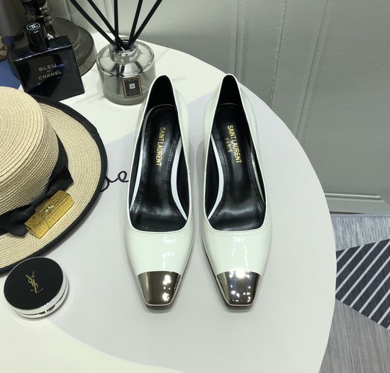 Yves Saint Laurent Stylish Steel-Toe High Heel Shoes with Elegance