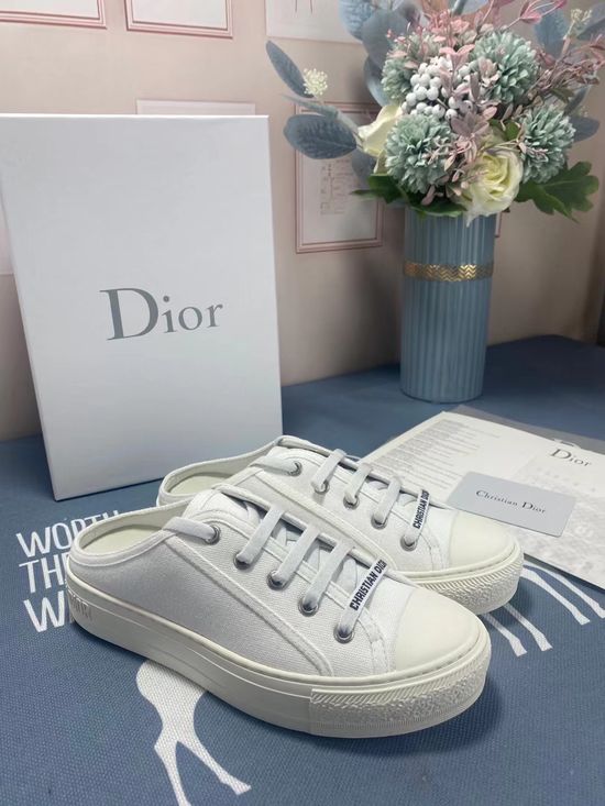 Christian Dior Lightweight Canvas Casual Shoes with Comfortable Insole