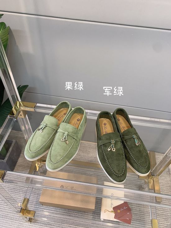 Loro Piana Classic Comfort Non-Slip Casual Loafers Daily Wear