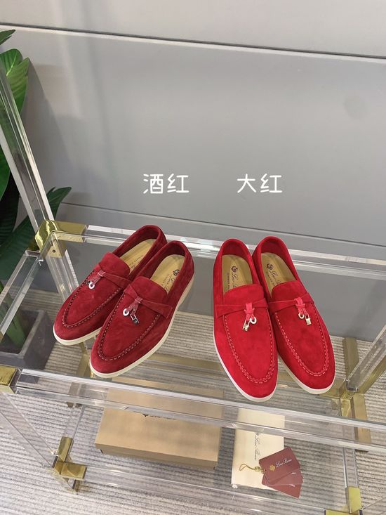 Loro Piana Classic Comfort Non-Slip Casual Loafers Daily Wear