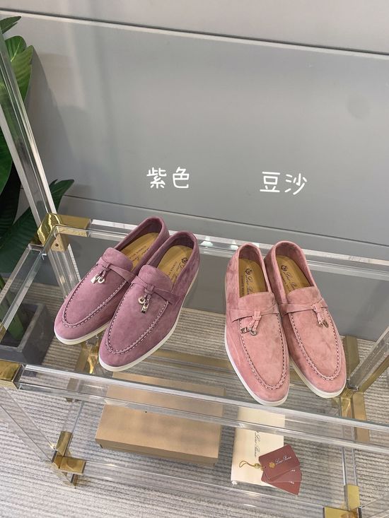 Loro Piana Classic Comfort Non-Slip Casual Loafers Daily Wear