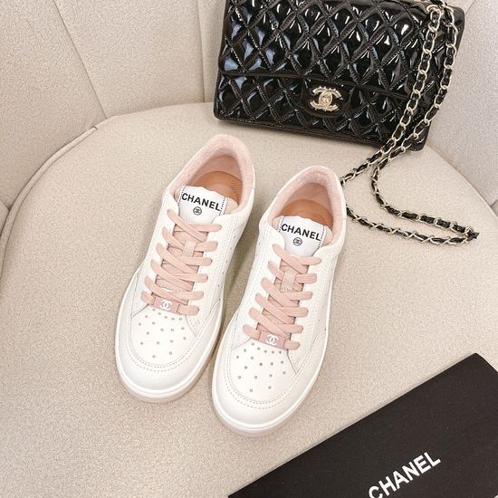 Chanel Color Blocking Casual Sneakers Lightweight Comfortable Footwear