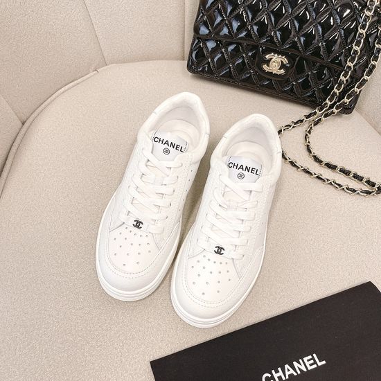 Chanel Color Blocking Casual Sneakers Lightweight Comfortable Footwear