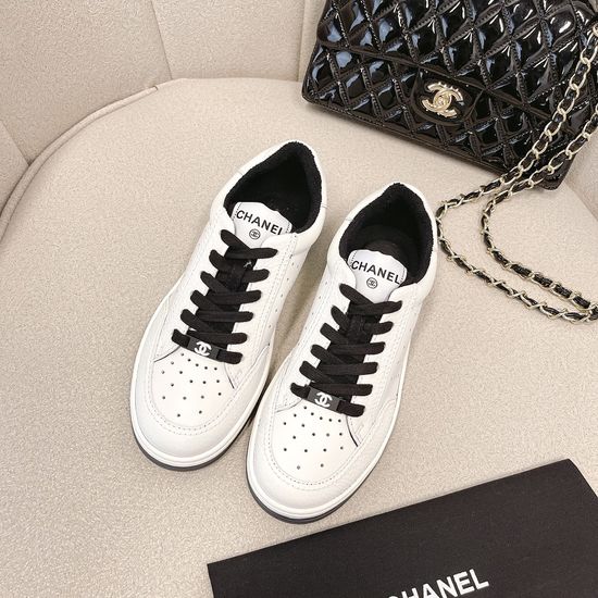 Chanel Color Blocking Casual Sneakers Lightweight Comfortable Footwear
